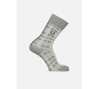 Chaussettes et collants Fred Perry CHECK SOCK pour Homme 43 - 46 Bleu