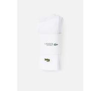 Lacoste Sport Chaussettes Mixte - Lot de 3 , Blanc/Blanc-Blanc, 43-46