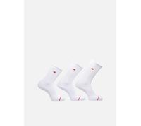 Chaussettes New Balance Patch Logo Crew blanc pur (3 paires) - S