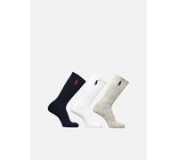 Chaussettes et collants Polo Ralph Lauren Big Pny 3Pk-Crew Sock-2 Pack pour Accessoires T.U Multicolore