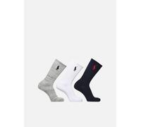 Chaussettes et collants Polo Ralph Lauren Big Pny 3Pk-Crew Sock-3 Pack pour Homme T.U Bleu
