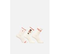 Chaussettes et collants Polo Ralph Lauren CLRD BR GTBX-CREW SOCK-3 PACK pour Femme T.U Beige