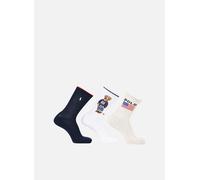 Chaussettes et collants Polo Ralph Lauren Cr Flg Br 3-Crew Sock-3 Pack pour Accessoires 43 - 46 Multicolore
