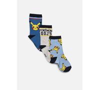 Chaussettes et collants Sarenza Wear Lot de 3 paires POKEMON enfant pour Enfant 23 - 26 Bleu