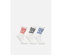 Chaussettes et collants Vans Classic Check Crew Junior pour Accessoires 31 - 34 Blanc