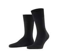 Falke Chaussettes Homme Bristol Pure – en laine, unies – Noir – 43-44 – 1 paire