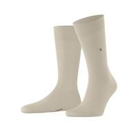 Burlington Lord M So coton unies 1 paire, Chaussettes Homme, Beige Silk 4097, 40-46