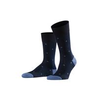 FALKE Dot M So coton fantaisie 1 paire, Chaussettes Homme, Bleu Dark Navy 6377, 39-42