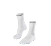 Falke Chaussettes de golf Homme GO2 M SO – coton anti-ampoule, 1 paire, blanc 42-43
