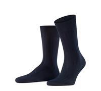 FALKE Milano M So coton fantaisie 1 paire, Chaussettes Homme, Bleu Dark Navy 6370, 43-44