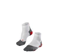 Falke RU5 Race Short Chaussettes De Running Hommes-Blanc,Gris, Taille 46-48