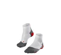 Falke Chaussettes de running RU5 Race Short légères Hommes Blanc/Gris Taille 46-48