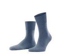 Falke Chaussettes Run U Sso coton unies 1 paire Mixte Bleu Light Denim 37-38