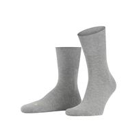 Falke Chaussettes Run U Sso Coton uni 1 paire Mixte Gris Light Grey 3400 Taille 42-43
