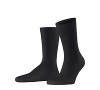 Falke Chaussettes Run Rib Crew U So unisexes en coton matériau fonctionnel noir 1 paire 3000-42-43