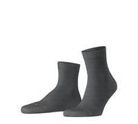 Falke Chaussettes Run U Sso Coton Unies Mixte Gris Dark Grey 3970 Rib 44-45