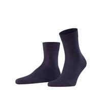 Falke Chaussettes homme Tiago – coton fil d'Écosse durable, unies – Bleu marine foncé 41-42