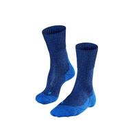 Falke Chaussettes de randonnée TK1 Adventure Wool M SO laine épaisse anti-ampoule Bleu 39-41