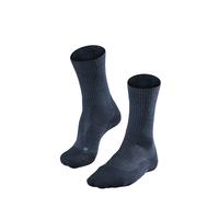 Falke Chaussettes de randonnée TK2 Wool anatomiques en laine vierge Homme Bleu foncé 39/41
