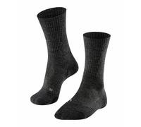 Falke Chaussettes de randonnée TK2 Explore Wool M – laine épaisse anti-ampoule – Gris 46-48
