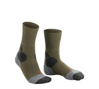 Falke Chaussettes de randonnée TKX Expedition M SO en laine épaisse anti-ampoule Homme Vert 46-48