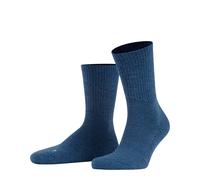 Falke Chaussettes mixtes Walkie Light U So laine unies – 1 paire, Bleu Light Denim 37-38