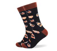 Chaussettes fantaisie amusantes pour homme et femme, avec inscription « IF YOU CAN READ THIS » en coton avec antidérapantes, cadeau d'anniversaire, de Noël, d'anniversaire sans boîte cadeau