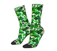 Chaussettes fantaisie Luck O' The Irish Shamrocks pour hommes et femmes