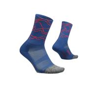 Chaussettes Feetures Elite Light Cushion Mini Crew Bleu, Taille M