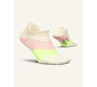 Chaussettes Feetures Elite Ultra Light No Show Tab beige rose jaune - L