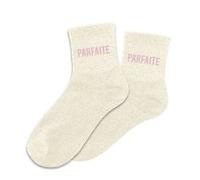 STC Chaussettes Parfaite blanches à paillettes Taille unique 36-42