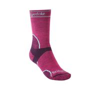 Chaussettes femme Bridgedale Trail Run MW T2 MS Crew Femme baie 35-37