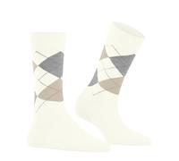 Burlington Chaussettes femme Covent Garden coton fantaisie Blanc 36/41