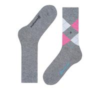Burlington Chaussettes Everyday Mix Multipack W coton fantaisie Lot 2 paires Gris Light Grey 36-41
