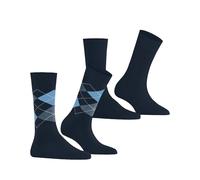 Burlington Everyday Mix Multipack W So coton fantaisie lot de 2 paires, Chaussettes Femme, Violet Plum 6130, 36-41