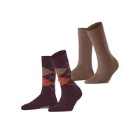 Chaussettes femme Burlington Everyday Mix (x2) Rose 36/41