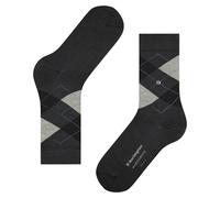 Burlington Chaussettes femme Marylebone en laine fantaisie Gris Asphalt Melange 36-41