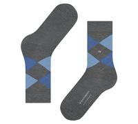 Burlington Chaussettes Femme Marylebone W So laine fantaisie – 1 paire Gris Dark Grey 3070 36-41