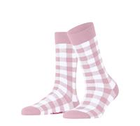 Chaussettes femme Burlington Vichy Rose 36/41