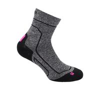 CMP - Chaussettes Softair De Randonnée Mid Wmn, Mel noire., 36/38