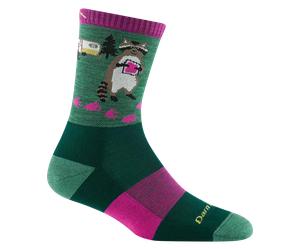 Chaussettes femme Darn Tough Critter Club Micro Crew Lightweight mousse S