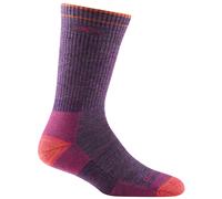 Darn Tough, Hiker (Style #1907), Laine Mérinos, Chaussette de bottes, Poids Moyen, Chaussettes de randonnée rembourrées pour femme, Prune chiné, M