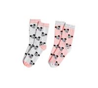 Chaussettes femme Disney Mickey Rose Petits Visages (x6) Bleu TU