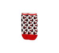 Chaussettes femme Disney Minnie à paillettes Blanc TU