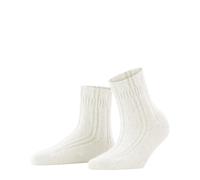 Falke Chaussettes Bedsock W Hp laine angora fantaisie épaisses Blanc Off-White 35-38 EU