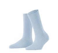 Falke Chaussettes Cosy Wool Boot W – laine, viscose, cachemire – Femme Bleu 6594 39-42 1 paire