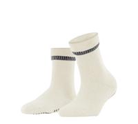 Falke Chaussettes-chaussons Cuddle Pads W Hp coton laine picots semelle Blanc Off-White 35/38