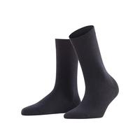 Falke Chaussettes Femme Softmerino W Laine-Coton Unies Bleu Dark Navy 41-42 EU