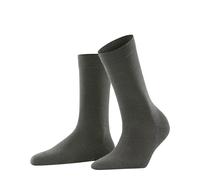 FALKE Chaussettes femme Softmerino laine-coton respirantes anti-odeur Vert Military 39-40