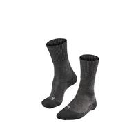 Falke Chaussettes randonnée TK1 Adventure Wool W SO – Laine épaisse, anti-ampoule – Gris 39-40